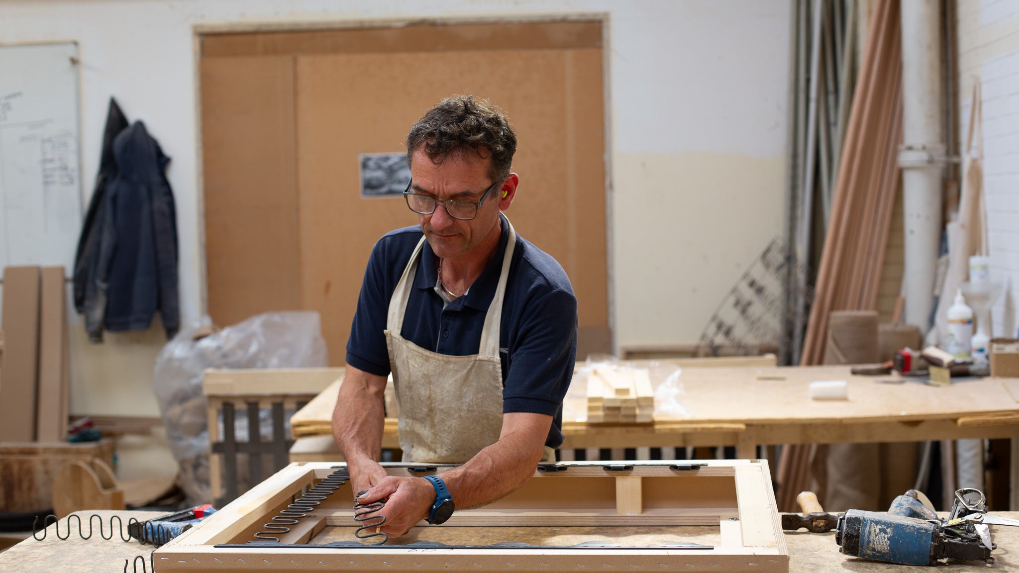 Man in workshop 