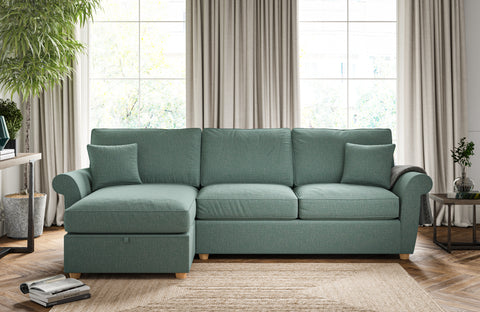 Ridgeway Left-hand Corner Ottoman Sofa Bed