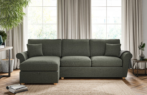 Ridgeway Left-hand Corner Ottoman Sofa Bed