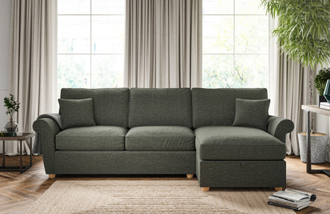 Ridgeway Right-hand Corner Ottoman Sofa Bed