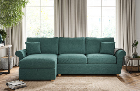 Ridgeway Left-hand Corner Ottoman Sofa Bed