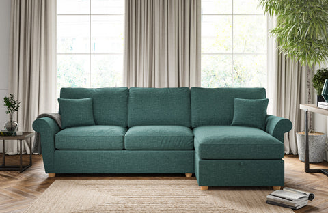 Ridgeway Left-hand Corner Ottoman Sofa Bed