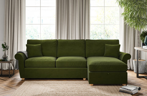 Ridgeway Right-hand Corner Ottoman Sofa Bed